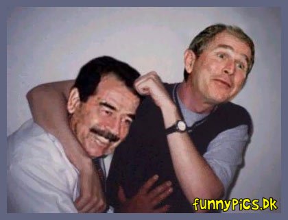 Saddam And Bush
