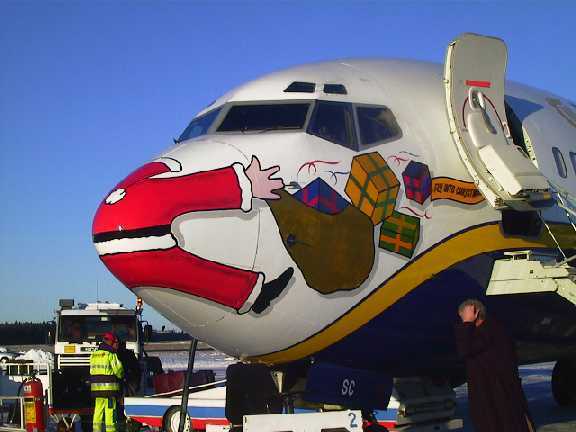 Santa Plane